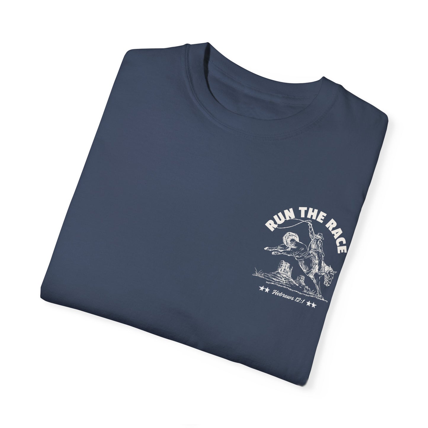 Run The Race Hebrews 12:1 Tee