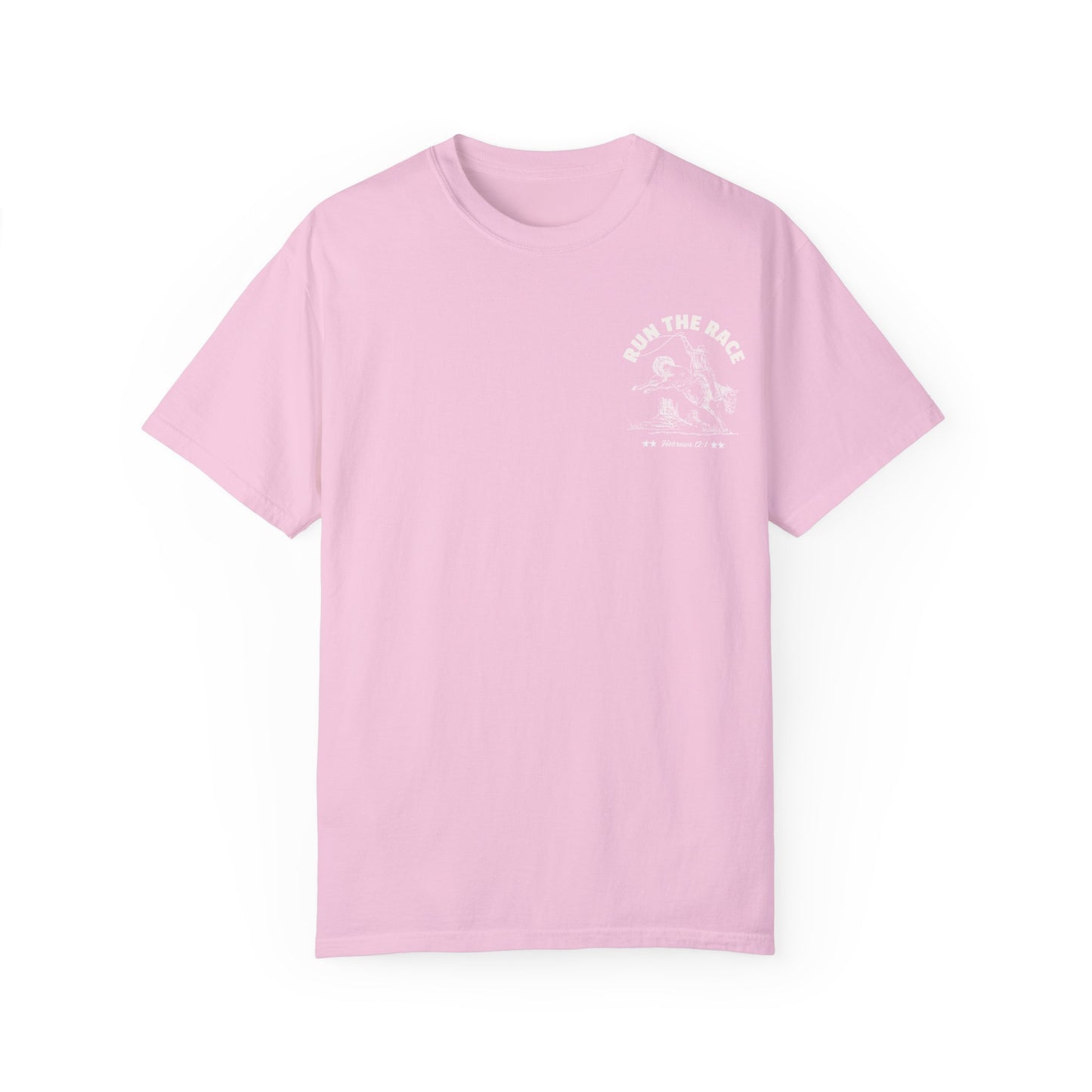 Run The Race Hebrews 12:1 Tee