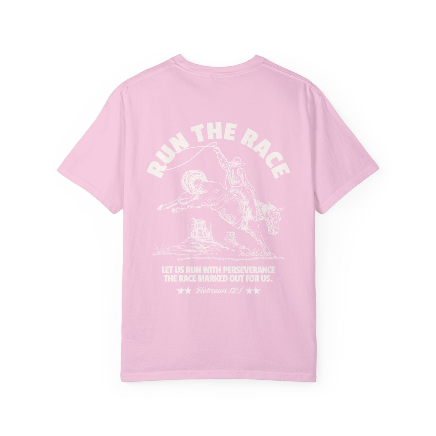 Run The Race Hebrews 12:1 Tee