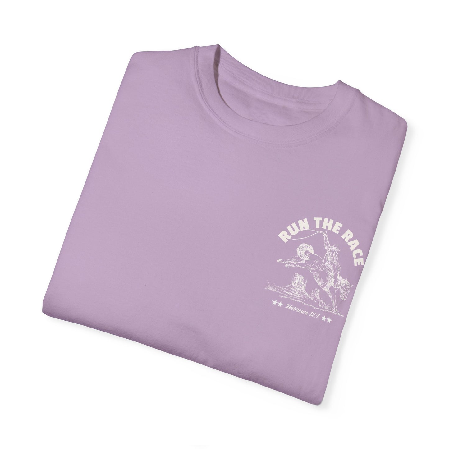 Run The Race Hebrews 12:1 Tee