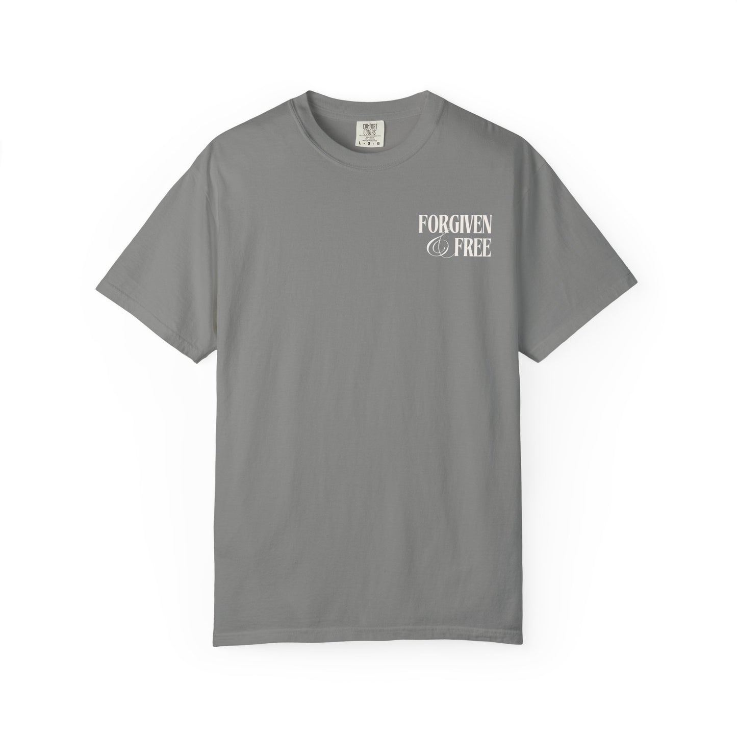 Forgiven & Free Scripture Tee Shirt