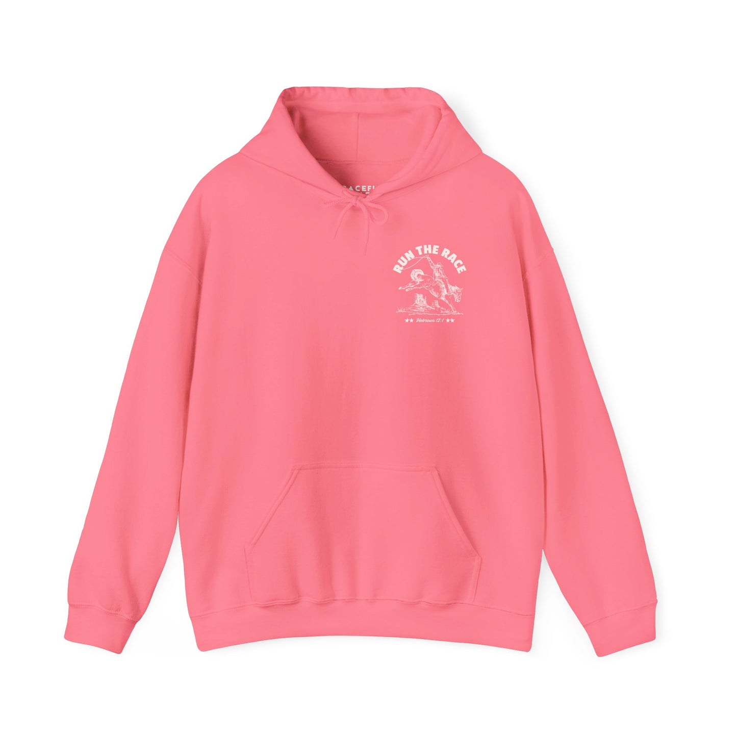 Run the Race Hebrews 12:1 Hoodie