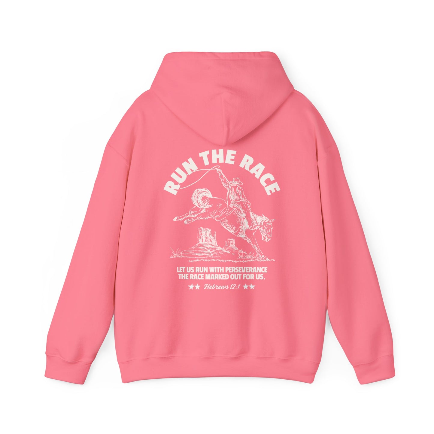 Run the Race Hebrews 12:1 Hoodie