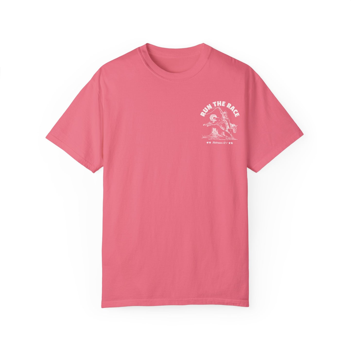 Run The Race Hebrews 12:1 Tee