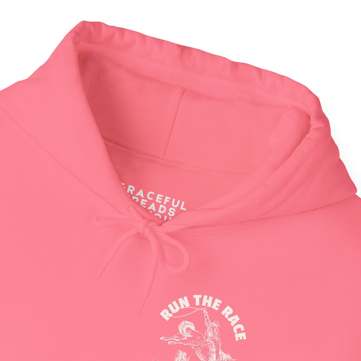 Run the Race Hebrews 12:1 Hoodie