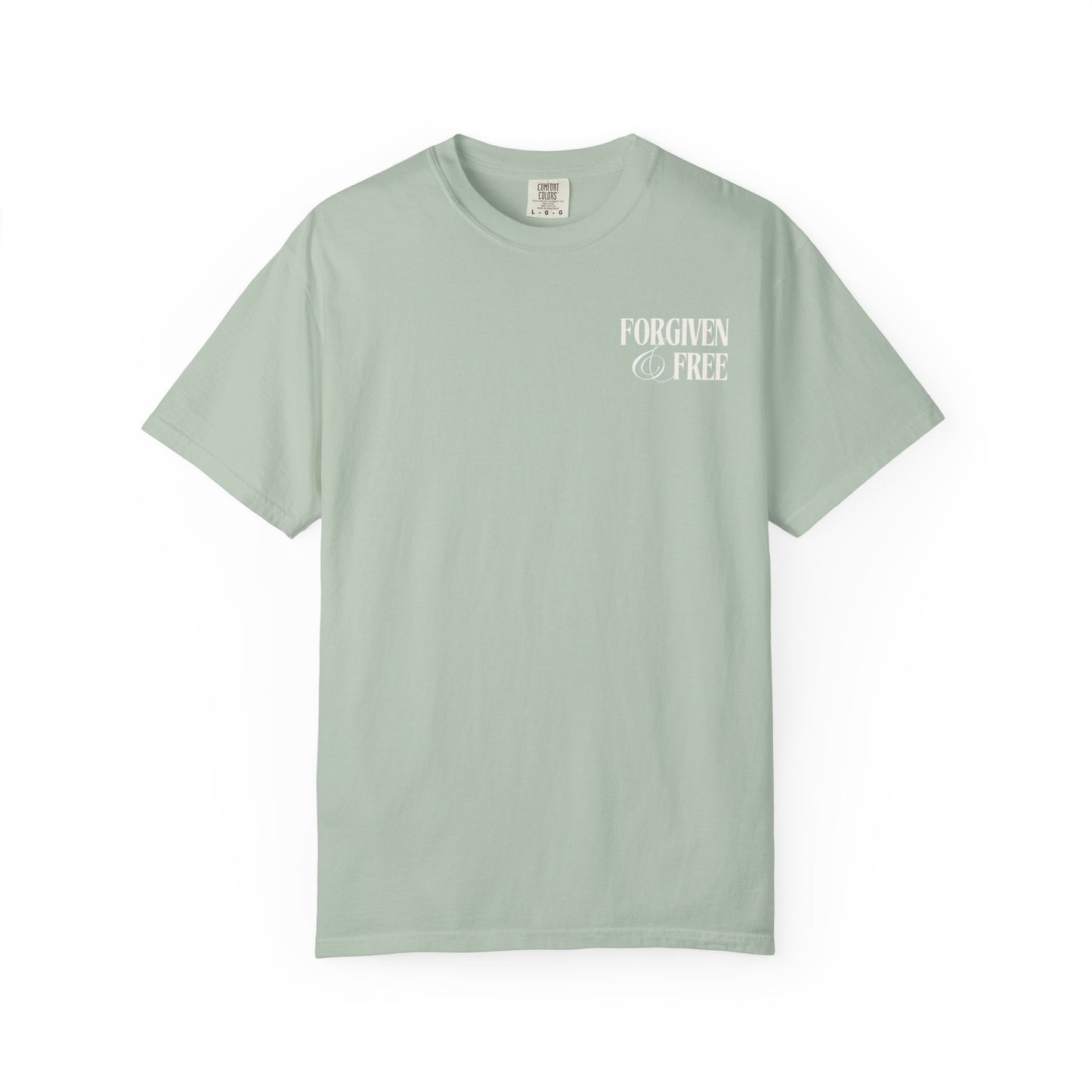 Forgiven & Free Scripture Tee Shirt
