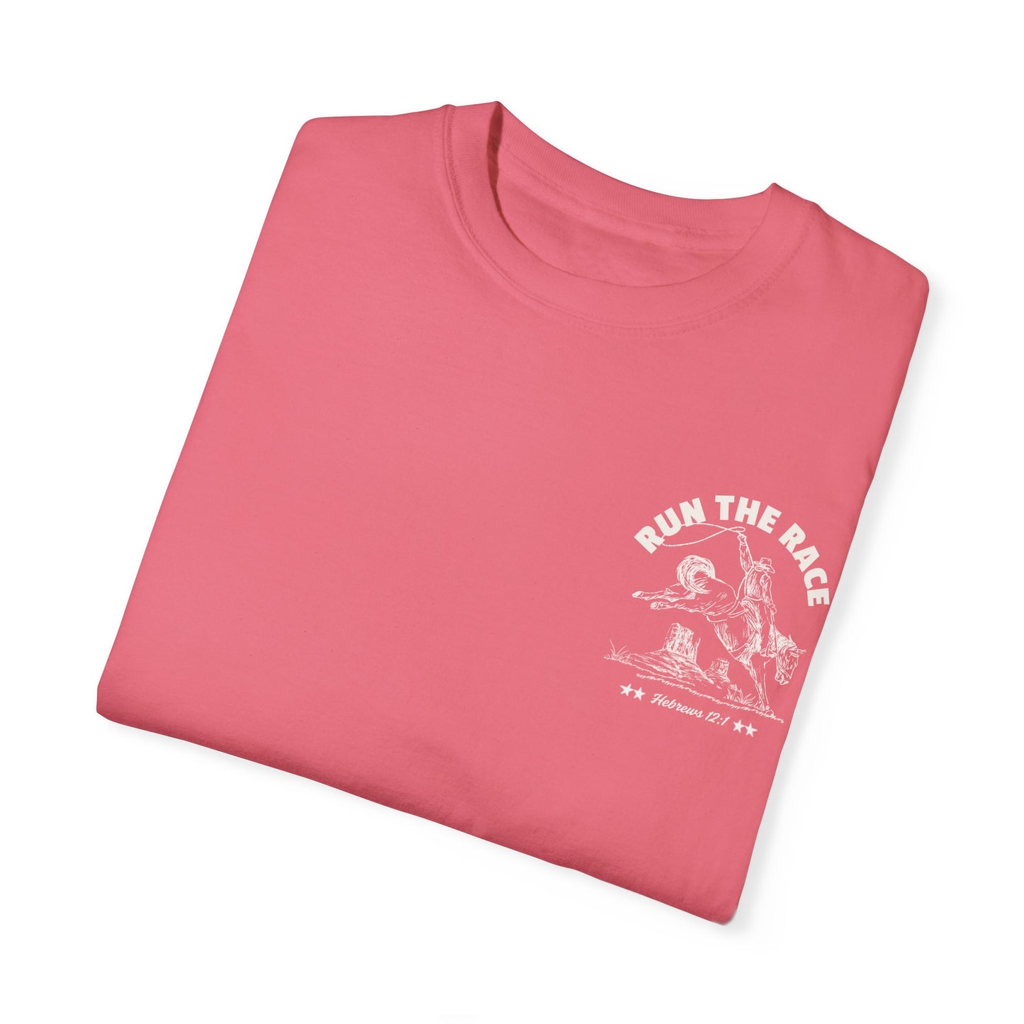 Run The Race Hebrews 12:1 Tee