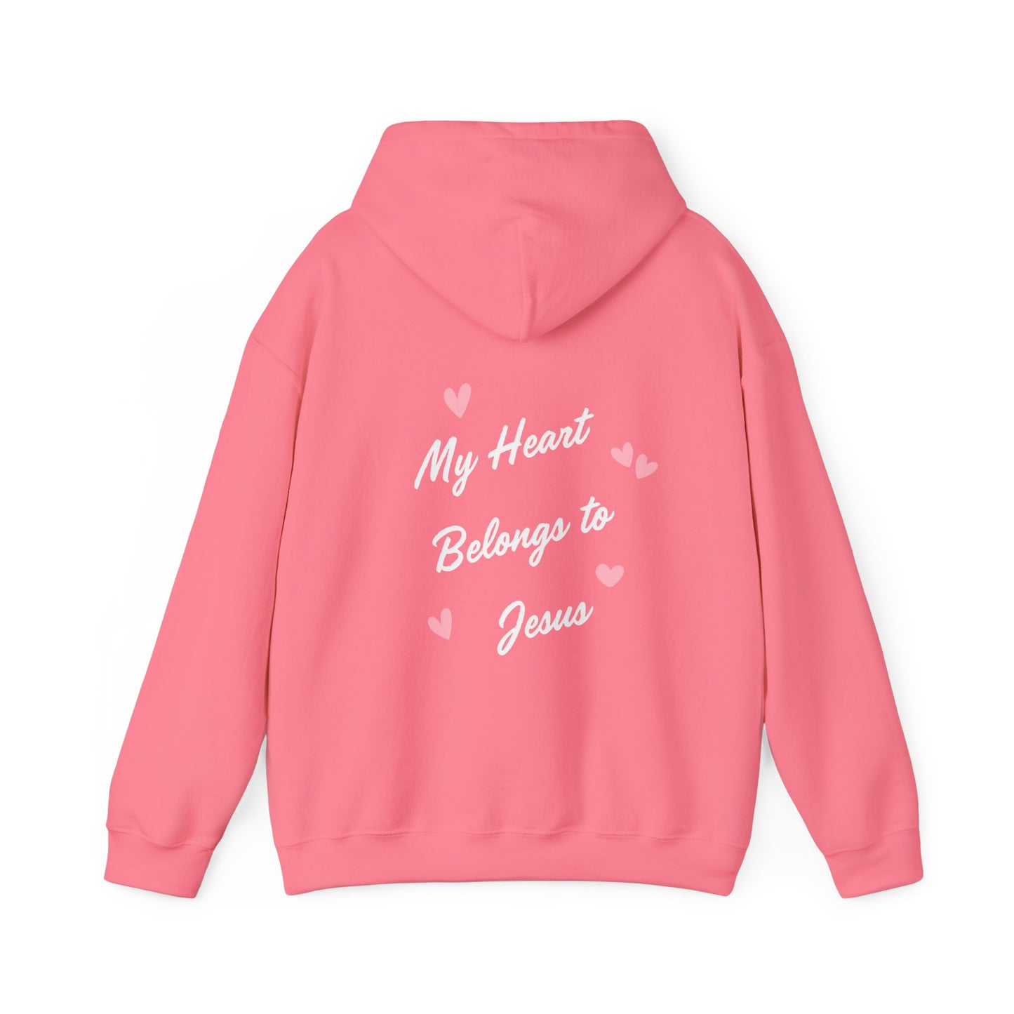 Luke 10:27 Love the Lord with All Your Heart My Heart Belongs to Jesus Hoodie