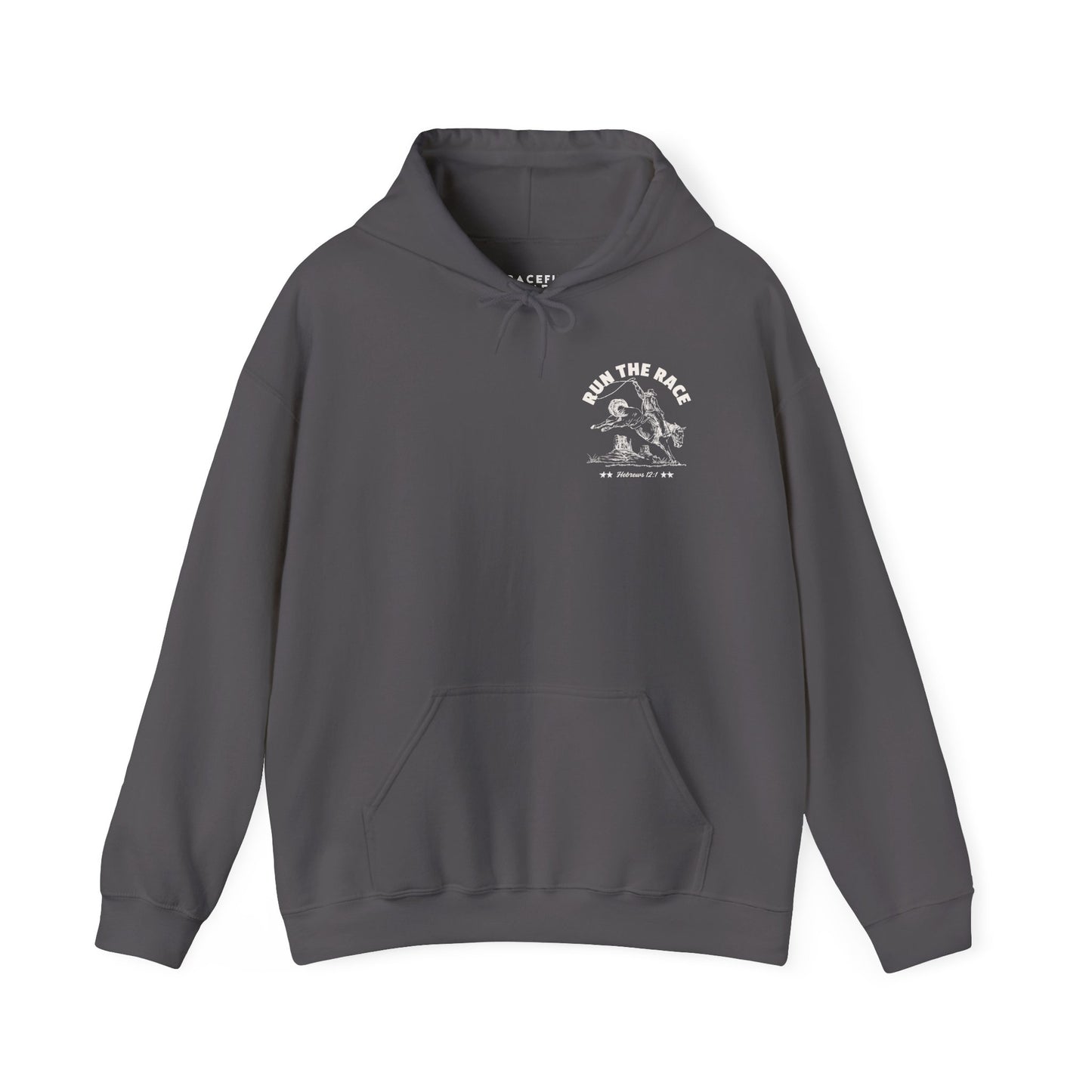 Run the Race Hebrews 12:1 Hoodie