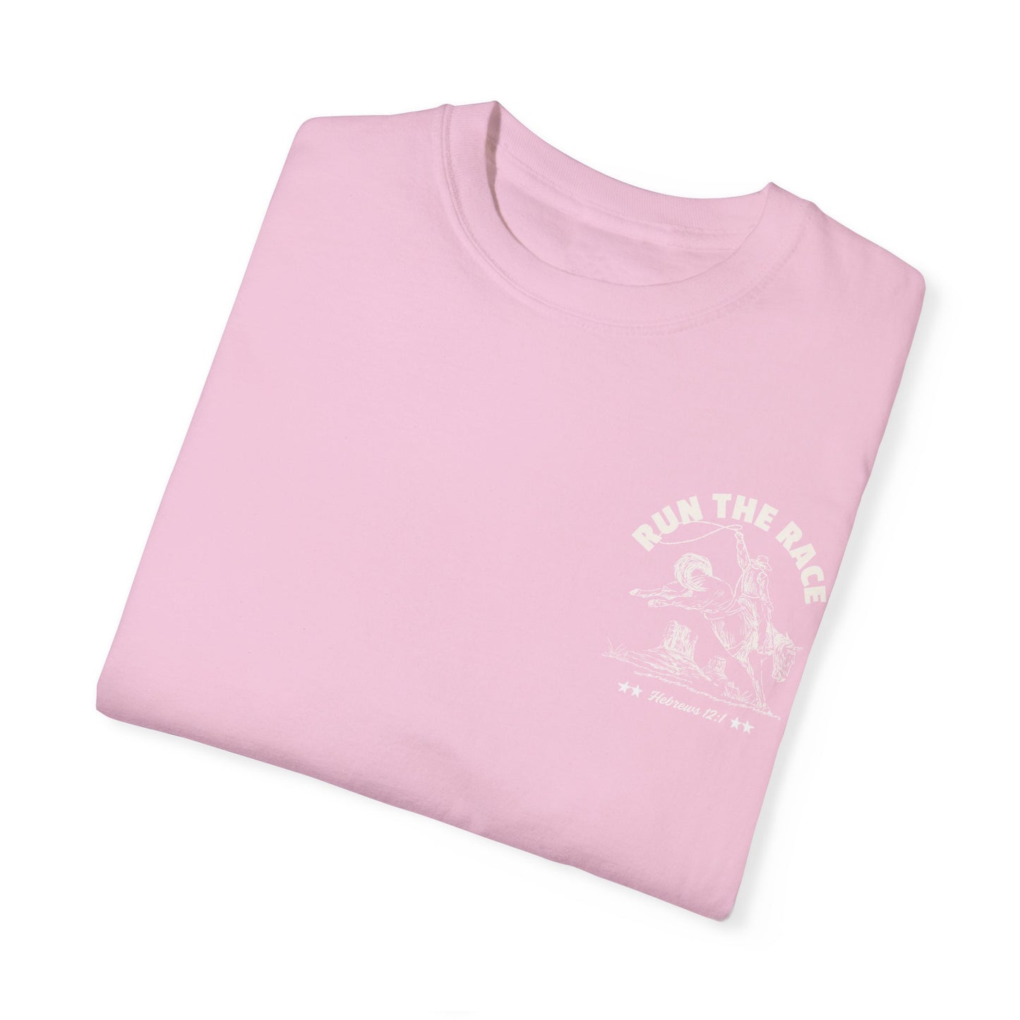 Run The Race Hebrews 12:1 Tee