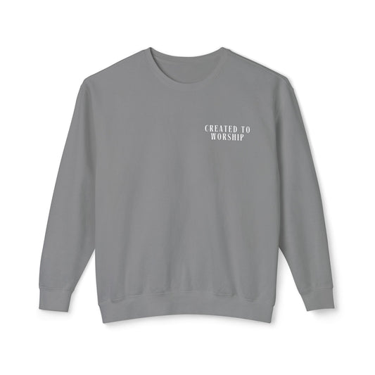 Created to Worship Crewneck Sweatshirt