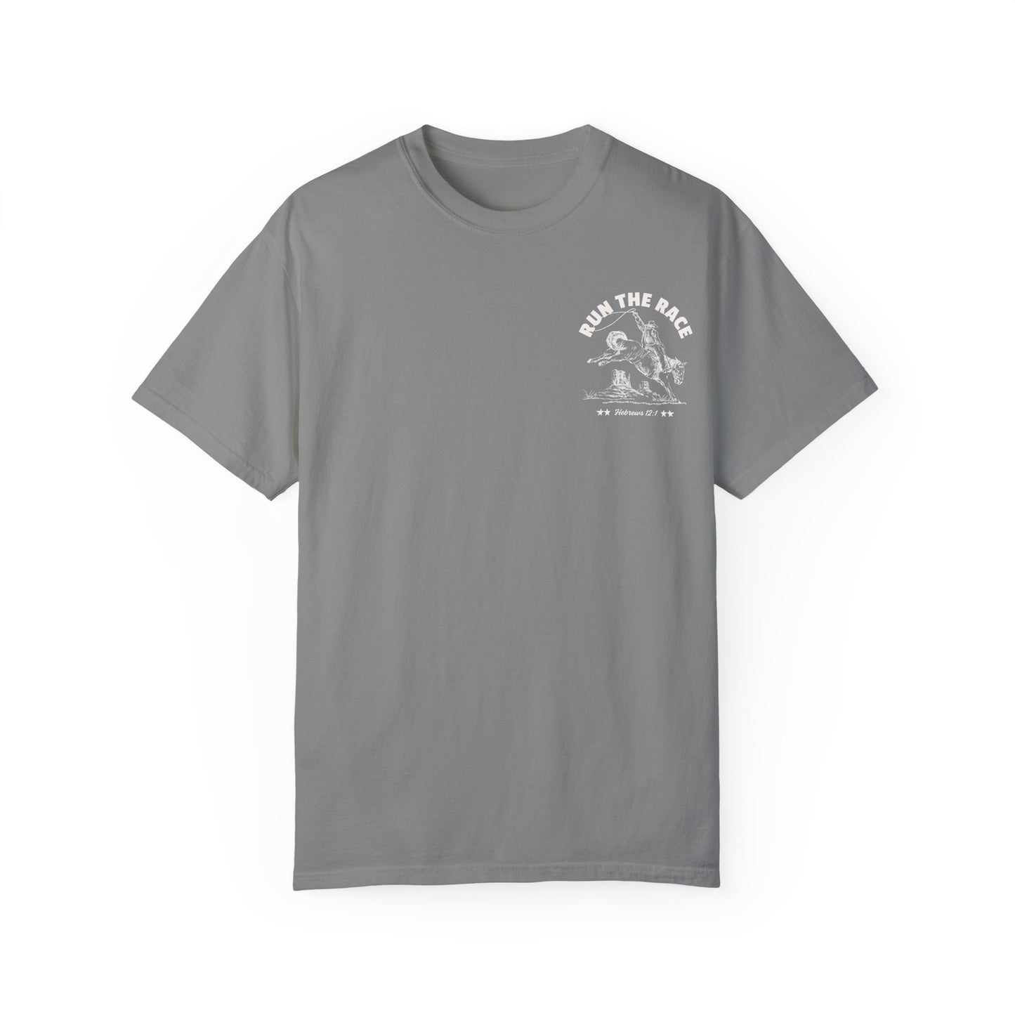 Run The Race Hebrews 12:1 Tee