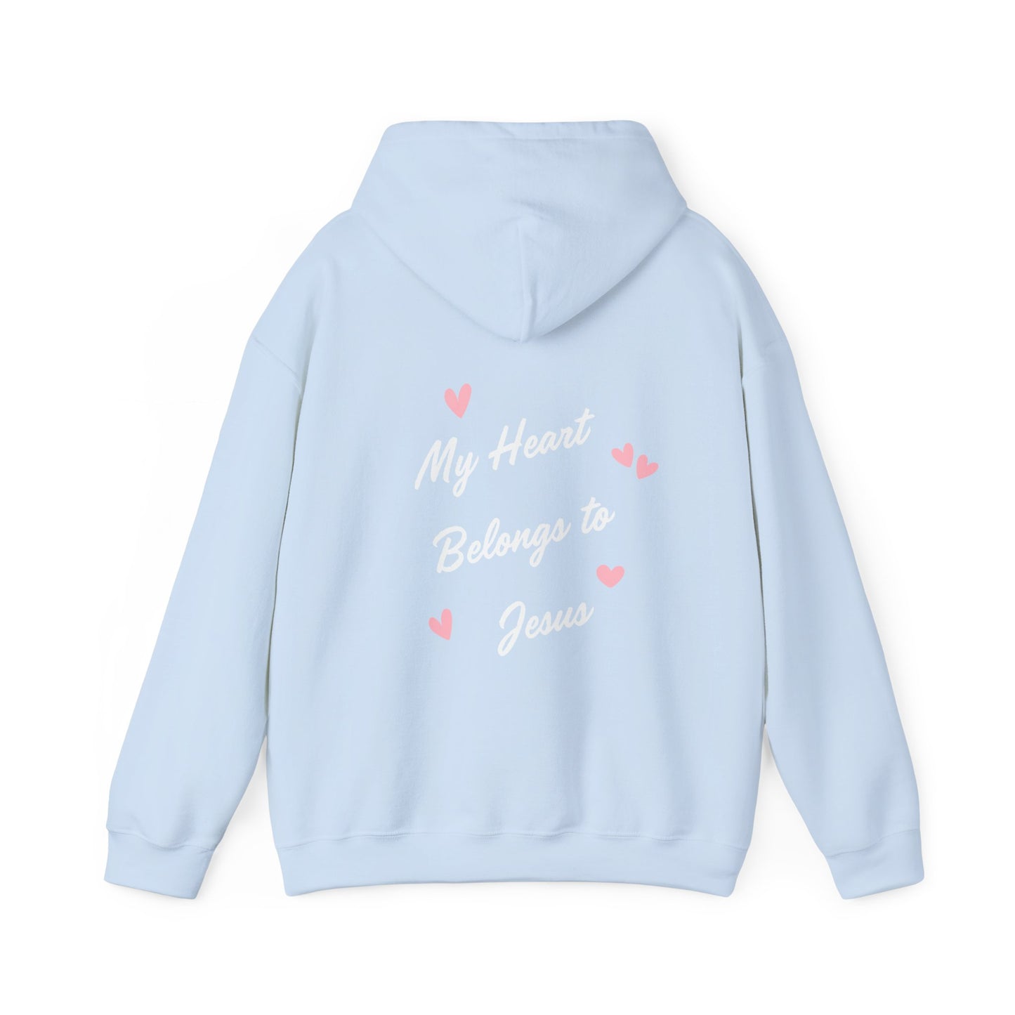 Luke 10:27 Love the Lord with All Your Heart My Heart Belongs to Jesus Hoodie