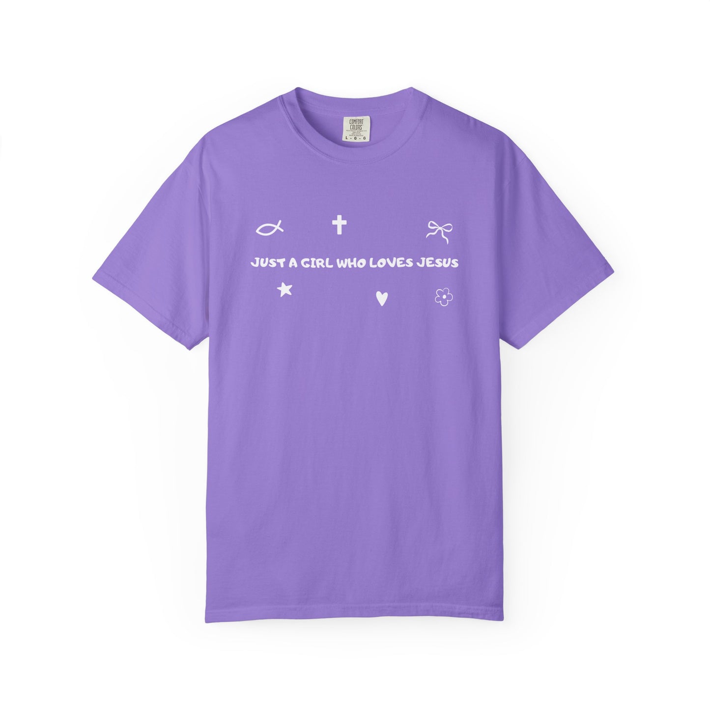 Just a Girl Who Loves Jesus Tee