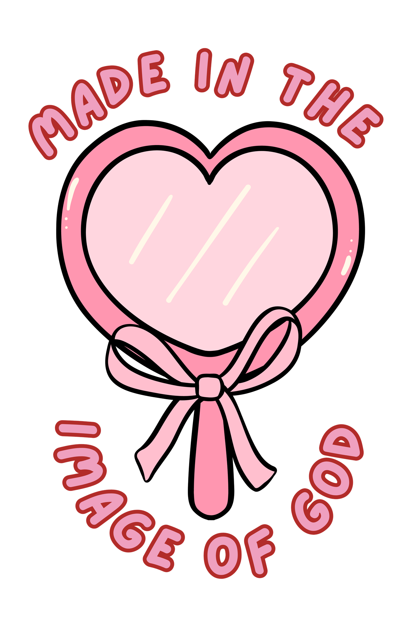 Made In The Image of God 3" Sticker