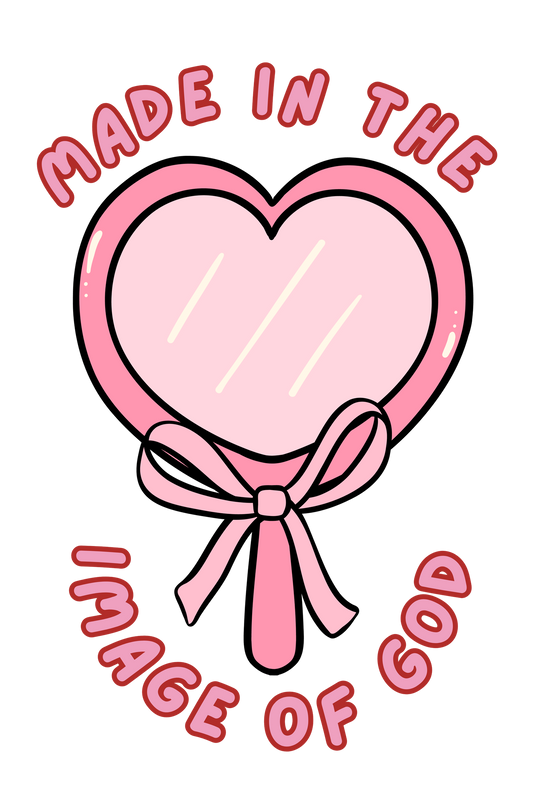 Made In The Image of God 3" Sticker