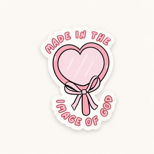 Made In The Image of God 3" Sticker