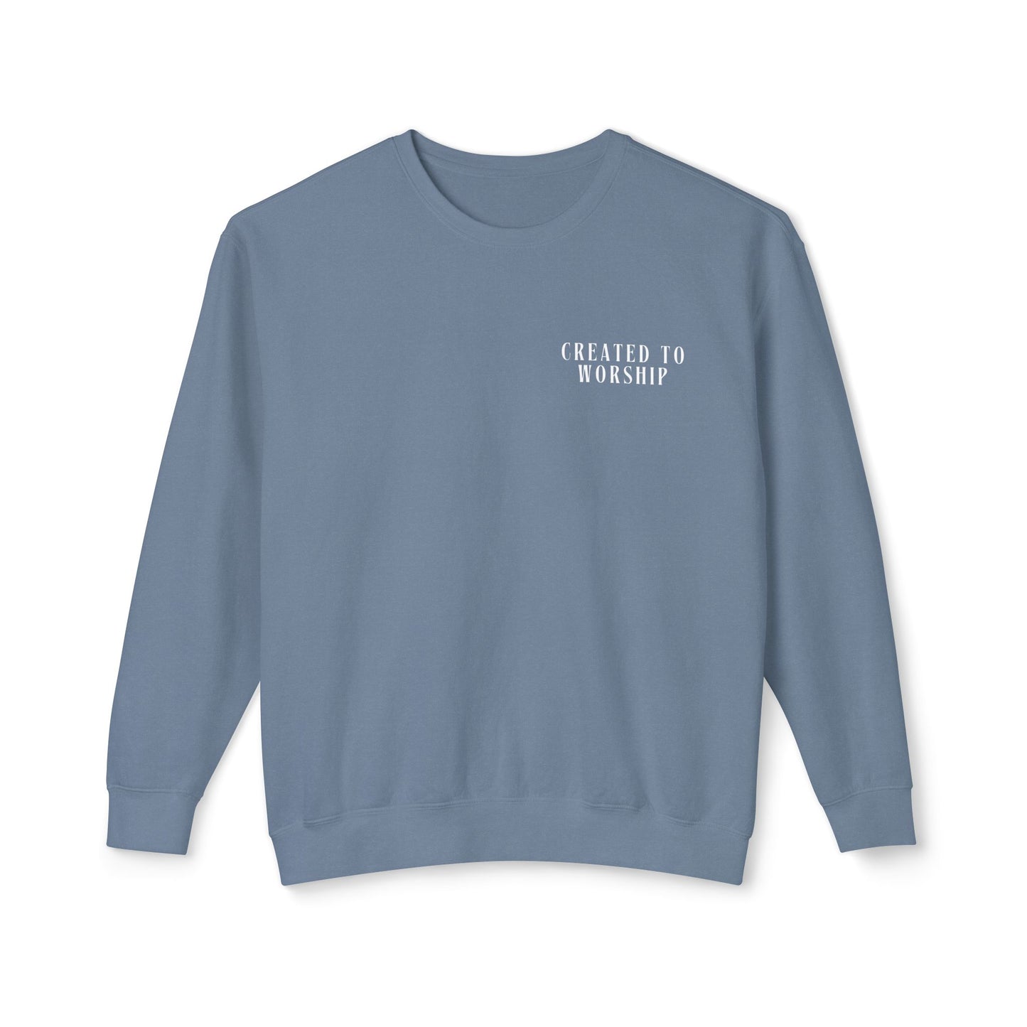Created to Worship Crewneck Sweatshirt