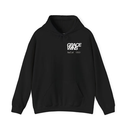 Grace Wins Romans 5:20 Hoodie