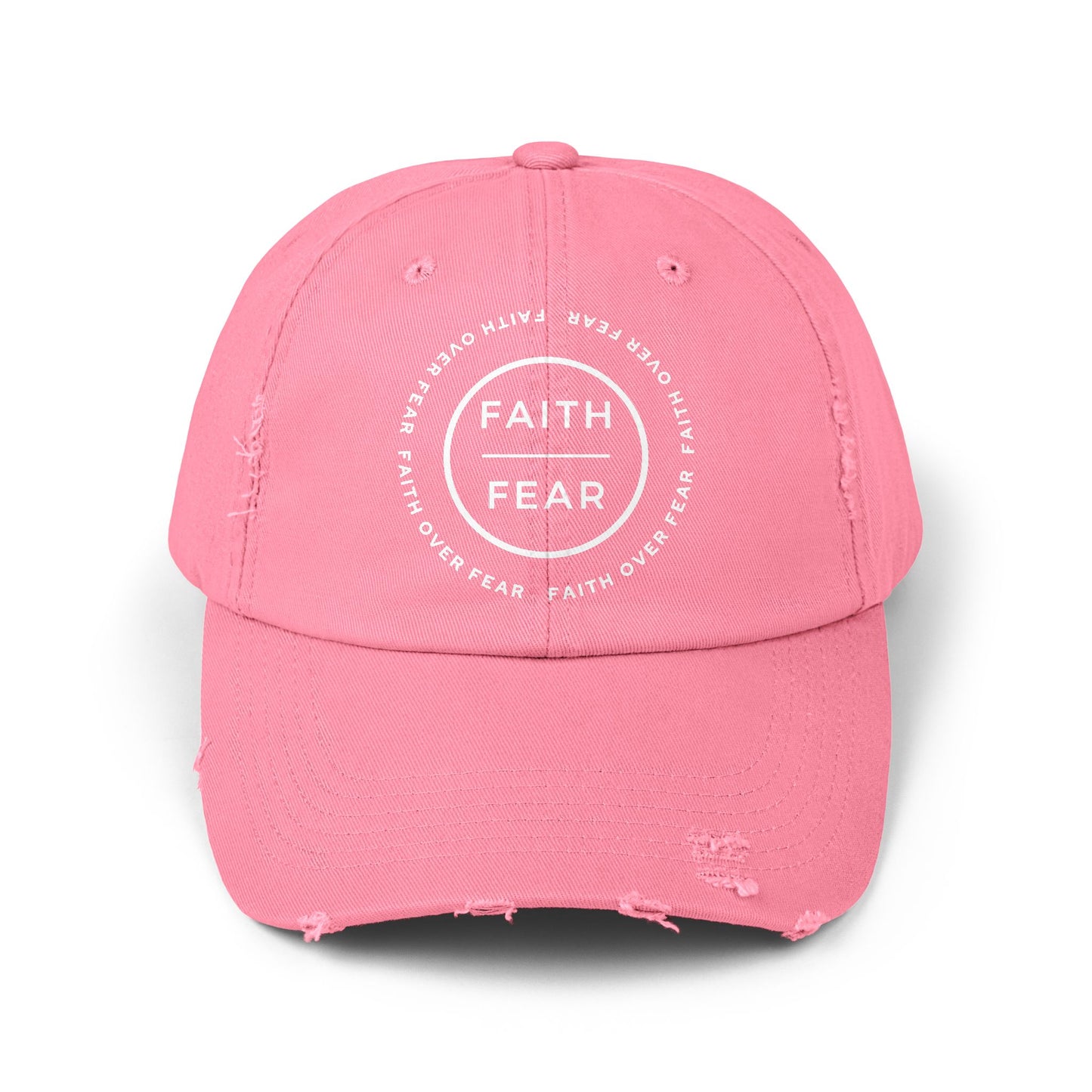 Faith Over Fear Distressed Hat [SOLD OUT – Not Restocking]