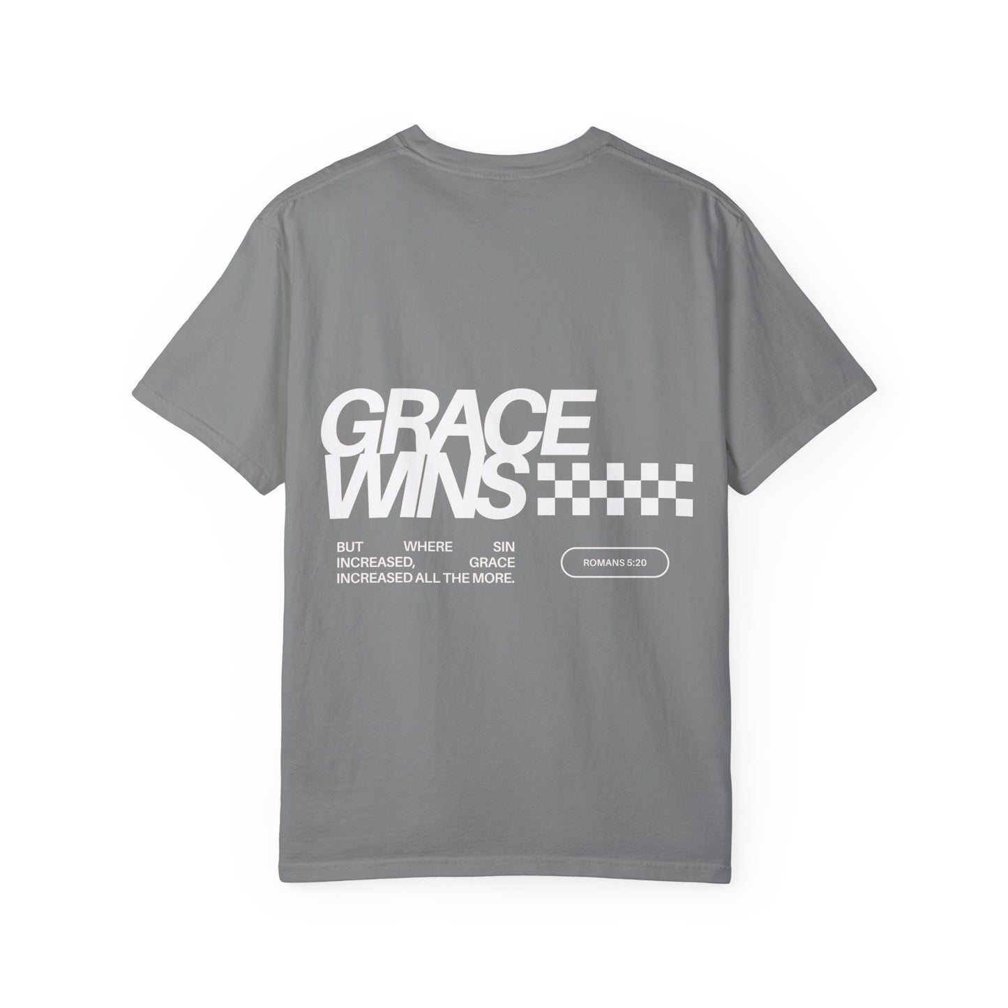 Grace Wins Romans 5:20 Tee
