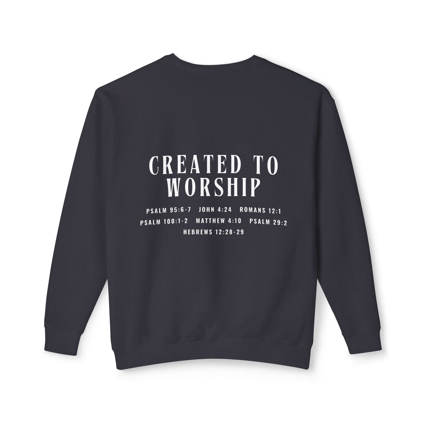 Created to Worship Crewneck Sweatshirt