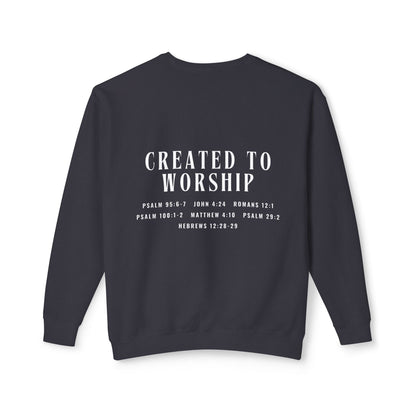 Created to Worship Crewneck Sweatshirt