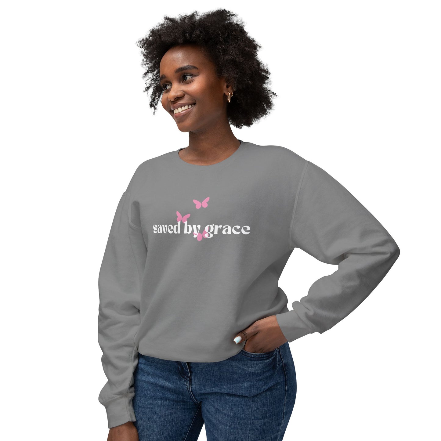 Saved By Grace Crewneck