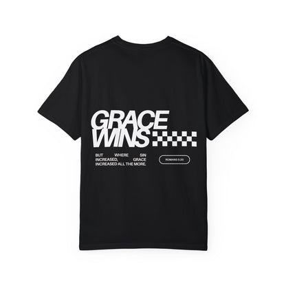 Grace Wins Romans 5:20 Tee