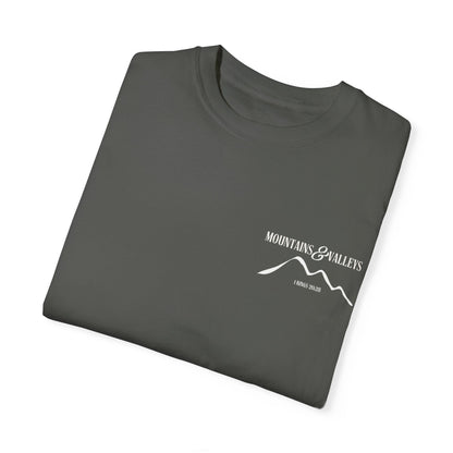 1 Kings 20:28 Mountains & Valleys Scripture Tee