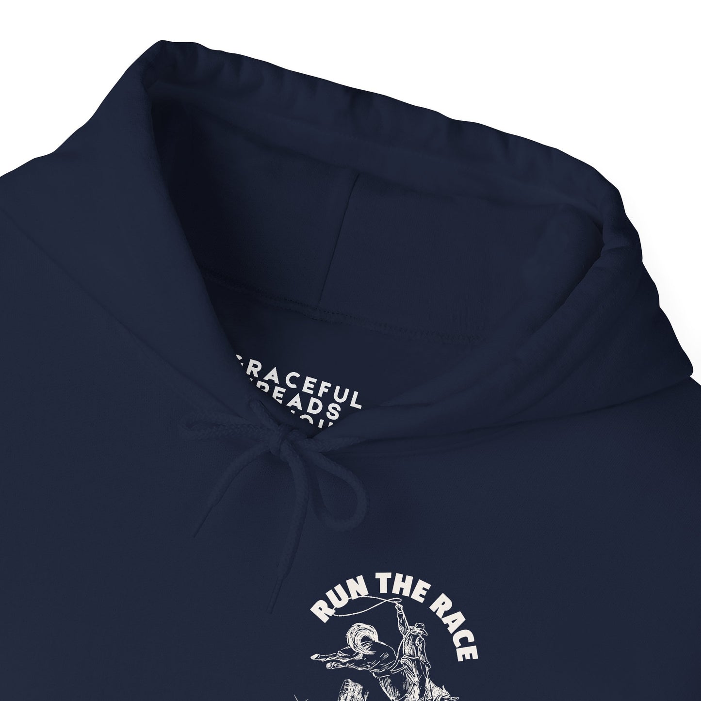 Run the Race Hebrews 12:1 Hoodie