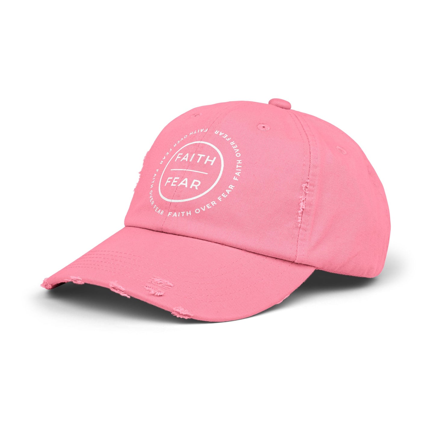 Faith Over Fear Distressed Hat [SOLD OUT – Not Restocking]