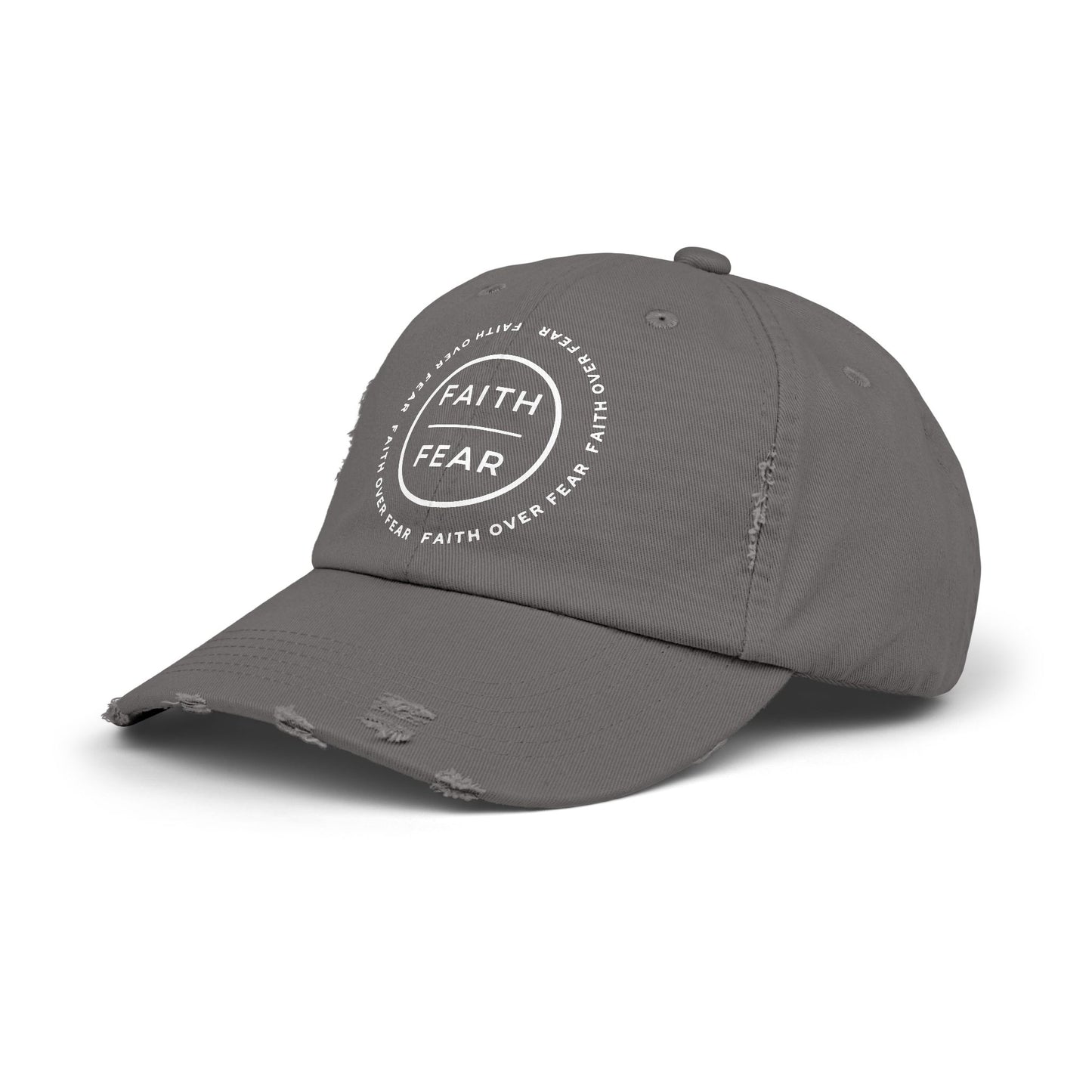 Faith Over Fear Distressed Hat [SOLD OUT – Not Restocking]