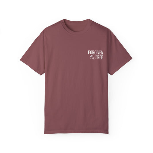 Forgiven & Free Scripture Tee Shirt