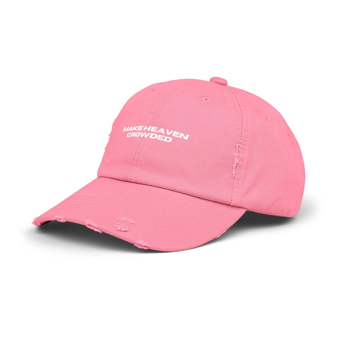Make Heaven Crowded Distressed Statement Hat [SOLD OUT – Not Restocking]