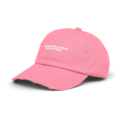 Make Heaven Crowded Distressed Statement Hat [SOLD OUT – Not Restocking]