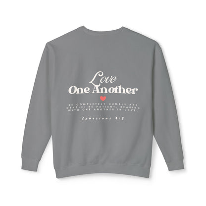 Love One Another Ephesians 4:2 Crewneck