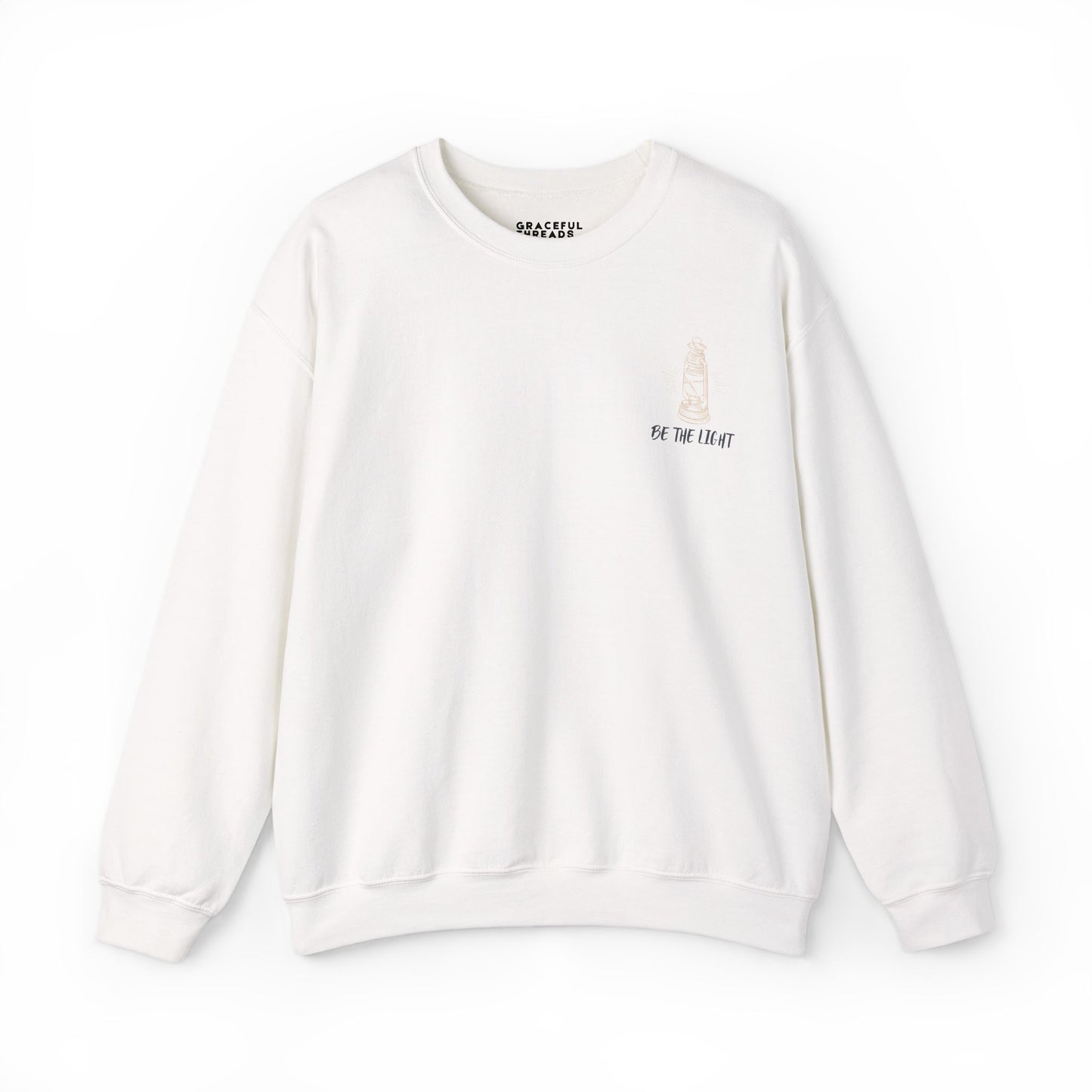 Matthew 5:16 Be the Light Crewneck Sweatshirt
