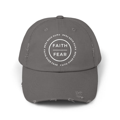 Faith Over Fear Distressed Hat [SOLD OUT – Not Restocking]