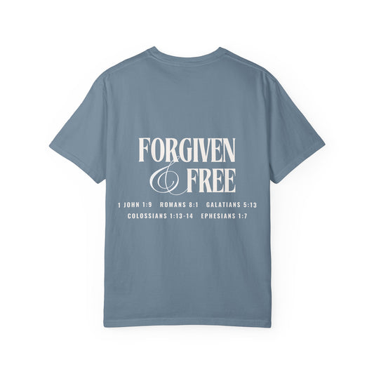 Forgiven & Free Scripture Tee Shirt