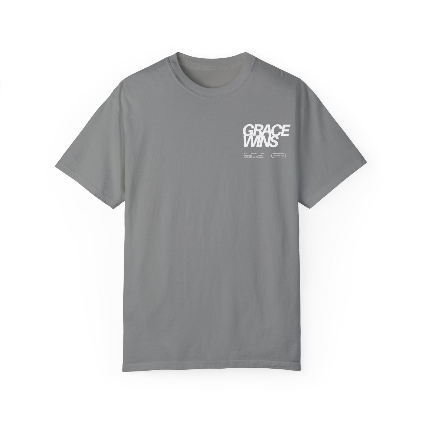 Grace Wins Romans 5:20 Tee