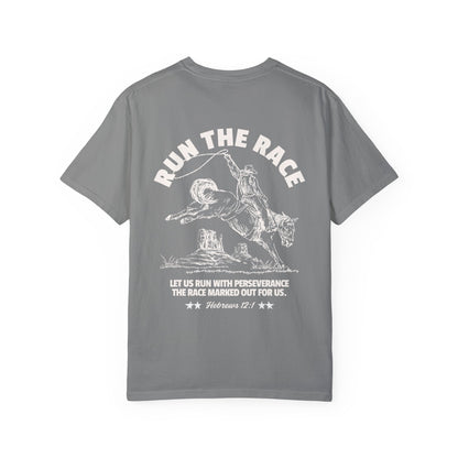 Run The Race Hebrews 12:1 Tee