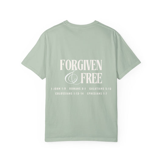 Forgiven & Free Scripture Tee Shirt