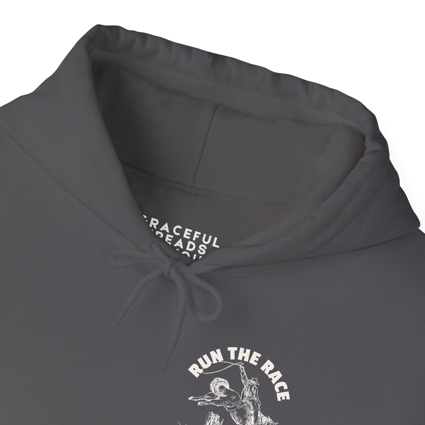 Run the Race Hebrews 12:1 Hoodie
