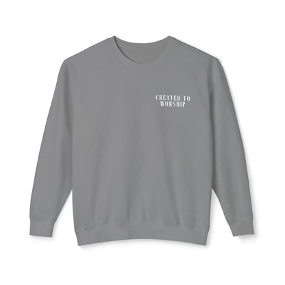 Created to Worship Crewneck Sweatshirt