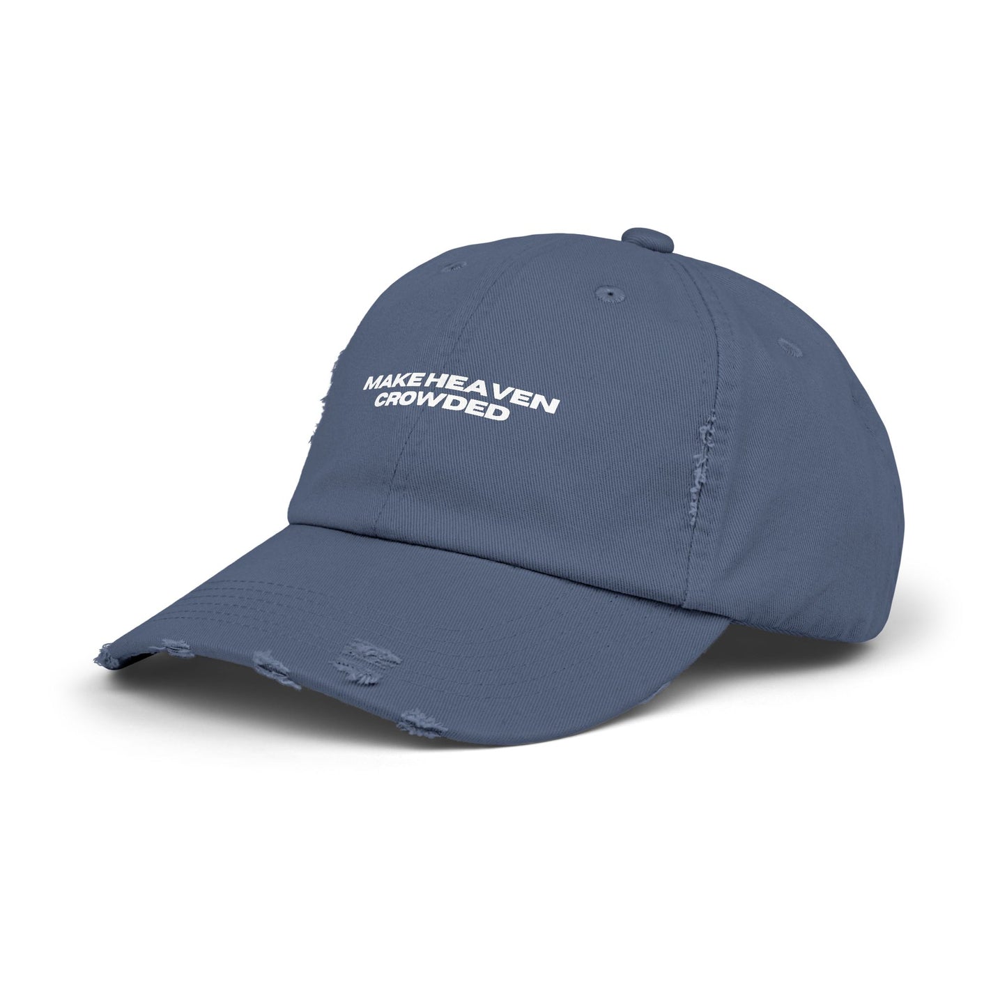 Make Heaven Crowded Distressed Statement Hat [SOLD OUT – Not Restocking]