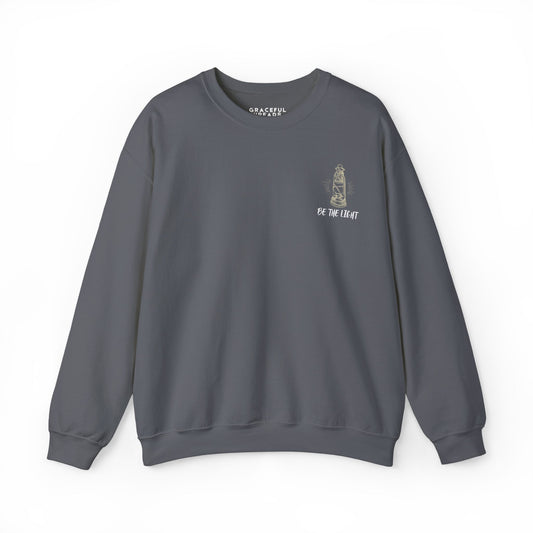 Matthew 5:16 Be the Light Crewneck Sweatshirt