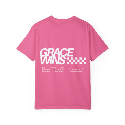 Grace Wins Romans 5:20 Tee