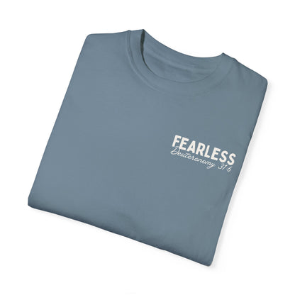 Fearless In His Love Deuteronomy 31:6 Tee