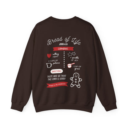 Bread of Life Recipe Crewneck